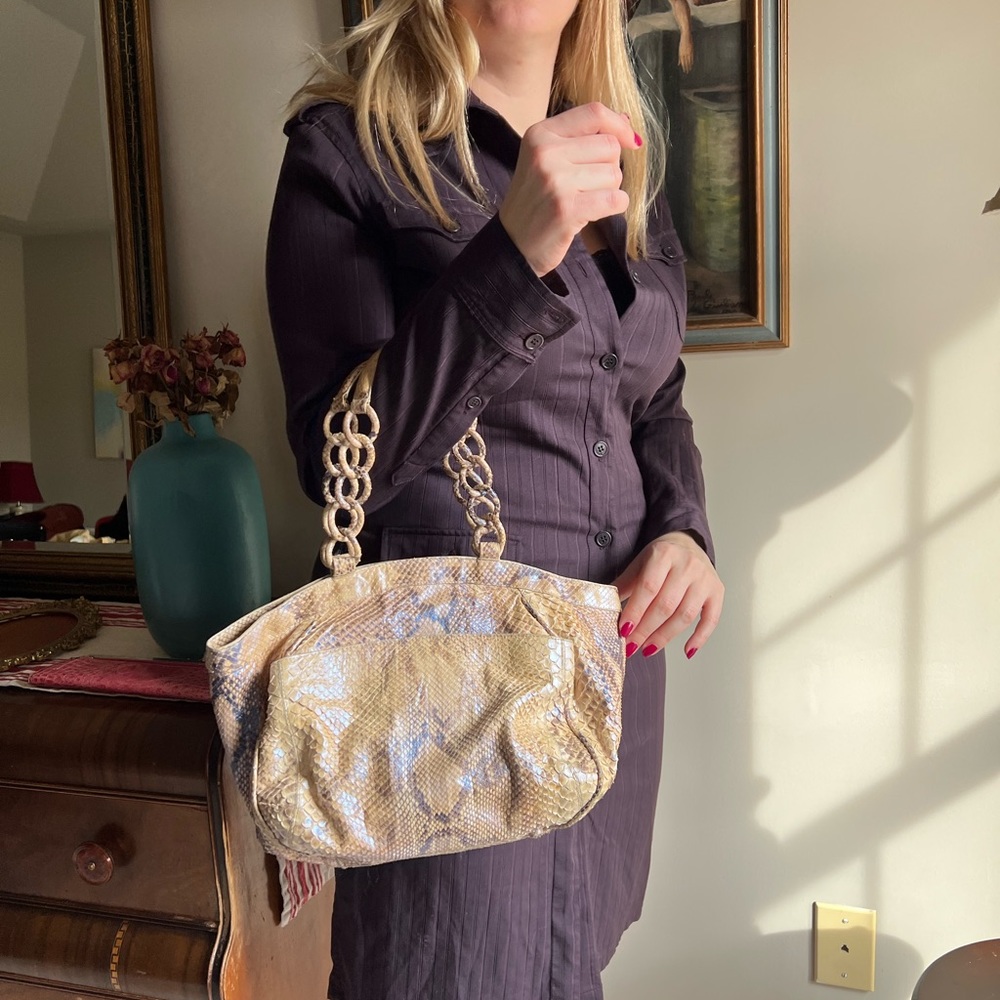 Nancy Gonzales python bag - Picture 2 of 11
